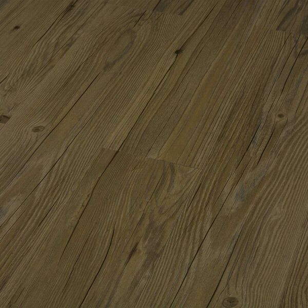 vidaXL Placa de Piso Autoadesiva Natureza 32 pcs Castanho 4,46 m&sup2; PVC