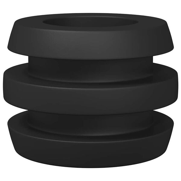 vidaXL Bumpers de Mesa de Futebol 3 x 3 x 2 cm 16 pcs Preto