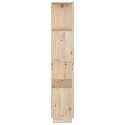 vidaXL Estante/divisória 51x25x132 cm madeira de pinho maciça