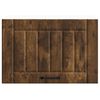 vidaXL Armário de parede da cozinha Lucca madeira carvalho fumado