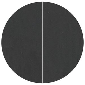 vidaXL Lona para Fundo de Piscina &Oslash; 244 cm (1 mm) Redondo Preto