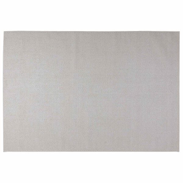 vidaXL Tapetes de &aacute;rea Retangular HUARTE Creme 170 x 120 cm Poli&eacute;ster