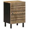 vidaXL Arm&aacute;rio de casa de banho 38x33,5x58 cm mangueira maci&ccedil;a
