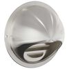 vidaXL Tampas de ventila&ccedil;&atilde;o de ar 8 unid. Prateado 80 mm