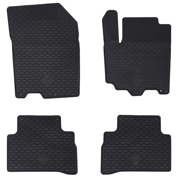 vidaXL Tapete de carro 4 pcs Preto Compat&iacute;vel com Suzuki VITARA 2015-