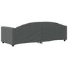 vidaXL Sof&aacute;-cama 80x200 cm tecido cinzento-escuro