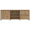 vidaXL Buffet com gaveta 3 pcs Carvalho Artesanal 70 x 41 x 75 cm