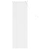 vidaXL Cortina Veneziana Manual Ajust&aacute;vel Branco 150 x 50 cm PVC