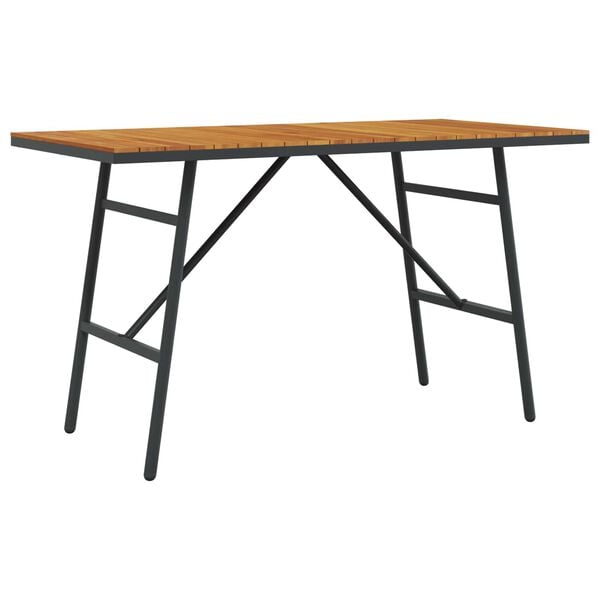vidaXL Mesa de jantar Castanho 110 x 55 x 62 cm