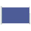 vidaXL Toldo lateral retr&aacute;til para p&aacute;tio 180x300 cm azul