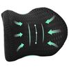 vidaXL Almofada cervical Preto Espuma de Mem&oacute;ria 30,5 x 21,5 x 13 cm