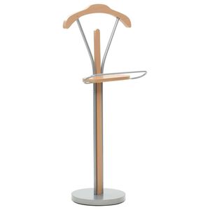 vidaXL Cabide de p&eacute; 45x35x107 cm natural