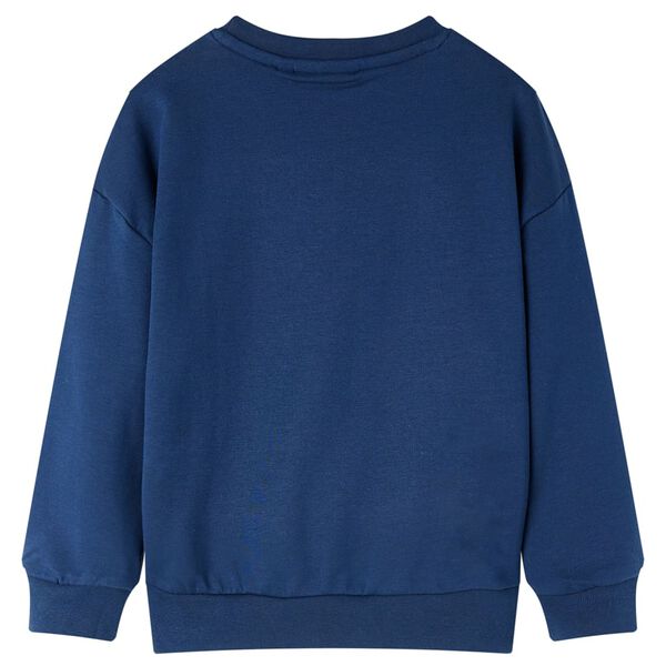 Sweatshirt para crian&ccedil;a azul-marinho 140
