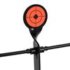 vidaXL Alvo Auto-reposicionável Preto 38 x 20,5 x 33 cm Aço