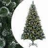 vidaXL &Aacute;rvore de Natal Artificial 120 cm 150 LED Branco quente