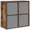 vidaXL Buffet Carvalho Defumado 68,5 x 32 x 67 cm