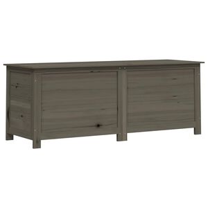 vidaXL Caixa p/ almofad&otilde;es exterior 150x50x56cm abeto maci&ccedil;o antracite