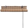 Estore de enrolar 140 x 160 cm bambu castanho