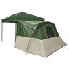 vidaXL Conjunto de Tenda de Camping 2 pcs Verde Tafet&aacute; e Tecido