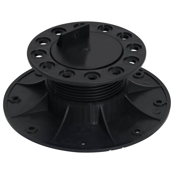 vidaXL P&eacute;s ajust&aacute;veis para pavimento 10 pcs 60-88 mm