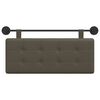 vidaXL Cabeceira Suspensa Montado na parede Couro Sint&eacute;tico