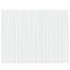 vidaXL Cortina de Renda com cortinas Branco 240 x 500 cm Poli&eacute;ster