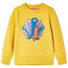 Sweatshirt para crian&ccedil;a ocre-escuro 104