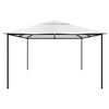 vidaXL Gazebo 4x4x3 m 180 g/m&sup2; branco