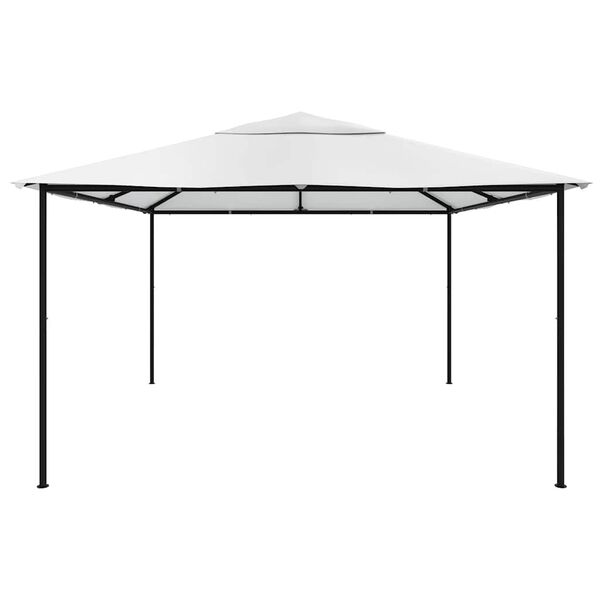 vidaXL Gazebo 4x4x3 m 180 g/m&sup2; branco