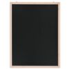 vidaXL Quadro negro de parede em madeira de cedro 60x80cm