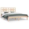 vidaXL Cama sem colch&atilde;o 150x200 cm madeira de pinho maci&ccedil;a
