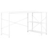 vidaXL Secret&aacute;ria de computador 120x72x70 cm branco
