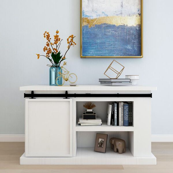 vidaXL Mini kit para arm&aacute;rio deslizante a&ccedil;o carbono 152 cm