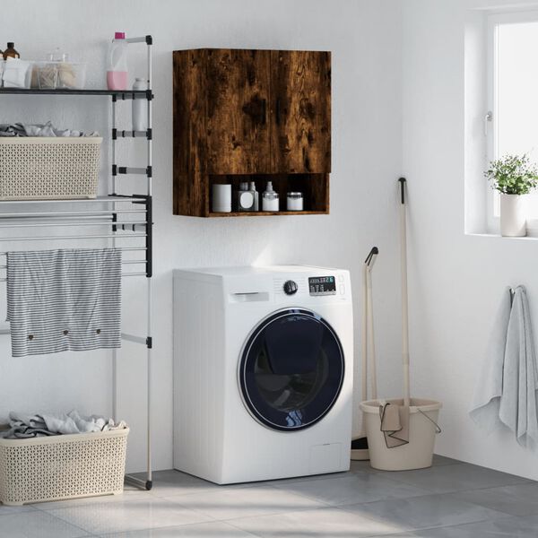 vidaXL Arm&aacute;rio parede 60x31x70 cm derivados de madeira carvalho fumado