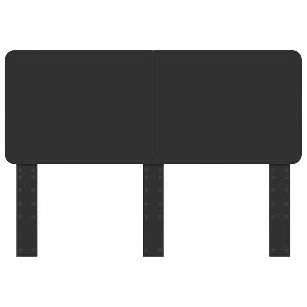 vidaXL Cabeceira Carvalho Preto 160 cm Madeira processada