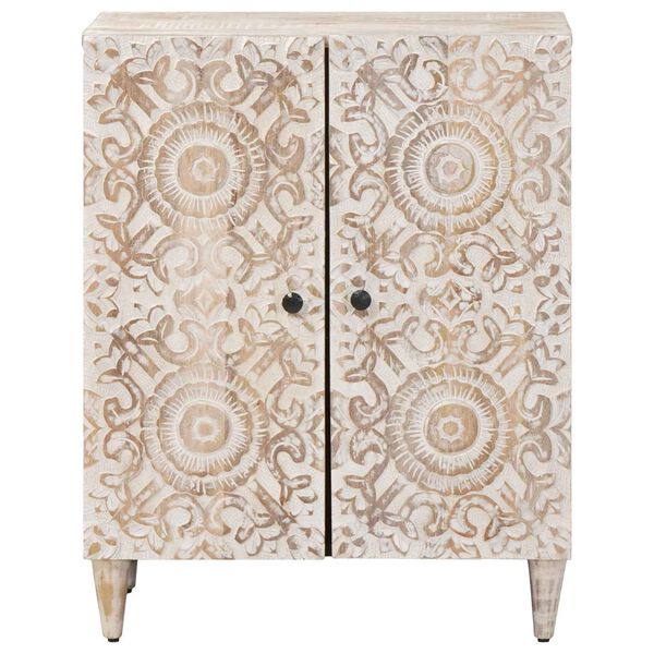 vidaXL Buffet de Armazenamento Branco 60 x 33,5 x 75 cm