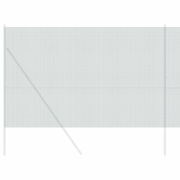 vidaXL Cerca de Arame Soldado Verde 1.5 x 10 m