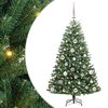 vidaXL &Aacute;rvore de Natal Articulada Artificial Verde 120 cm PVC e Metal
