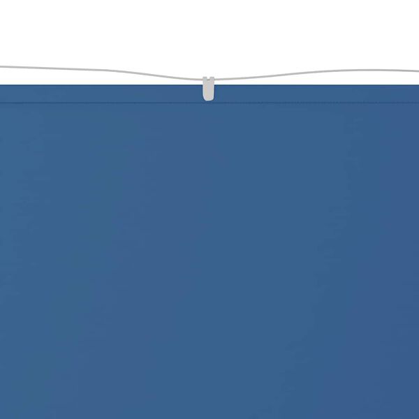 vidaXL Toldo vertical 60x600 cm tecido oxford azul