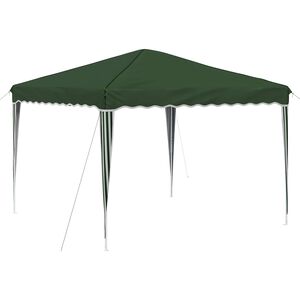 vidaXL Tenda de Festa Pop-up 288 x 288 x 245 cm Verde Tecido Oxford