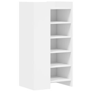 vidaXL Sapateira 52x37,5x100 cm derivados de madeira branco