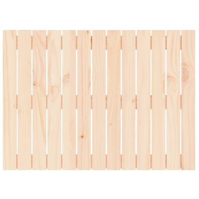 vidaXL Cabeceira de parede 82,5x3x60 cm madeira de pinho maciça