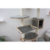 Kerbl Árvore de parede para gatos Dolomit XL Tofana cinza 185 cm 81541