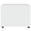 vidaXL Mesa de centro 55x55x40 cm derivados de madeira branco