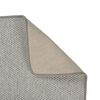 vidaXL Tapete/passadeira 80x300 cm aspeto sisal platina