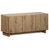 vidaXL Suporte para TV 90 x 34.5 x 40 cm Carvalho Arttisan