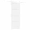 vidaXL Porta Deslizante ORKDAL Branco 83 x 211 cm