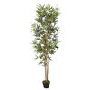 vidaXL &Aacute;rvore de bambu artificial 828 folhas 150 cm verde
