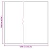 vidaXL Lona com Olhais Transparente 12 x 12 m Polietileno