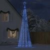 vidaXL Árvore de Natal LED com Spikes 1534 LEDs Azul 500 cm